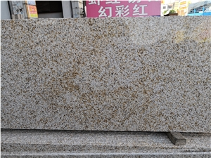 China Golden Sunset Granite Slab Tile