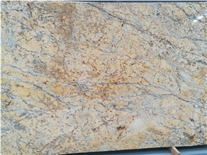 China Hawaii Yellow Granite China Slab Tile
