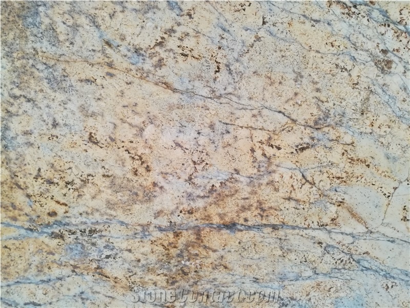 China Hawaii Yellow Granite China Slab Tile