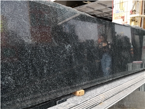 China New Forest Green Granite Slab Tile