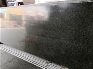 China New Verde Green Granite Polished Slab Tile