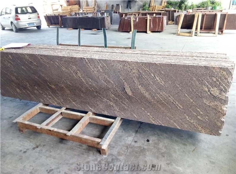 Giallo California Granite Slab Tile