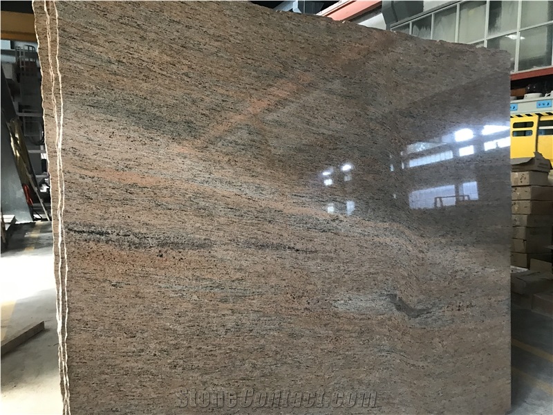 India Ivory Brown Granite,India Slab Tile