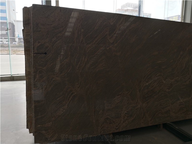 India Juparana Colombo Brown Granite,India Granite Slab Tile