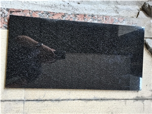 India New G684 Black Granite Slab Tile