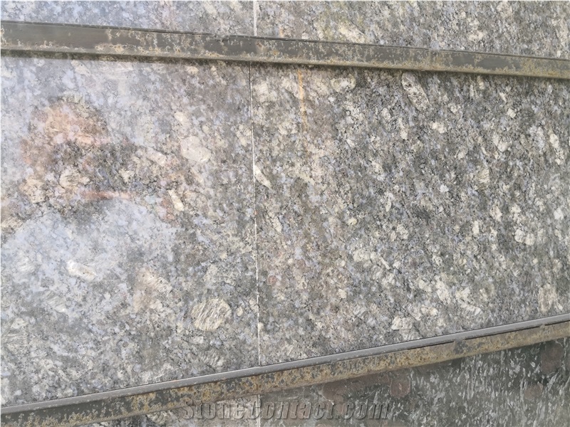 India Saphire Brown Granite Slab Tile