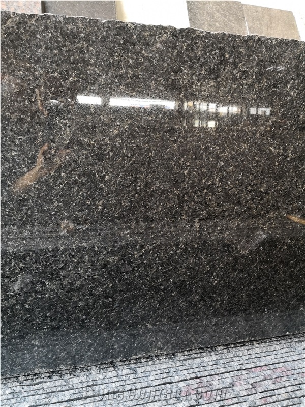 Indian Black Pearl Granite Slab Tile