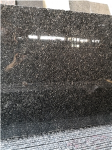 Indian Black Pearl Granite Slab Tile