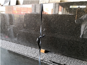 Indian Black Pearl Granite Slab Tile