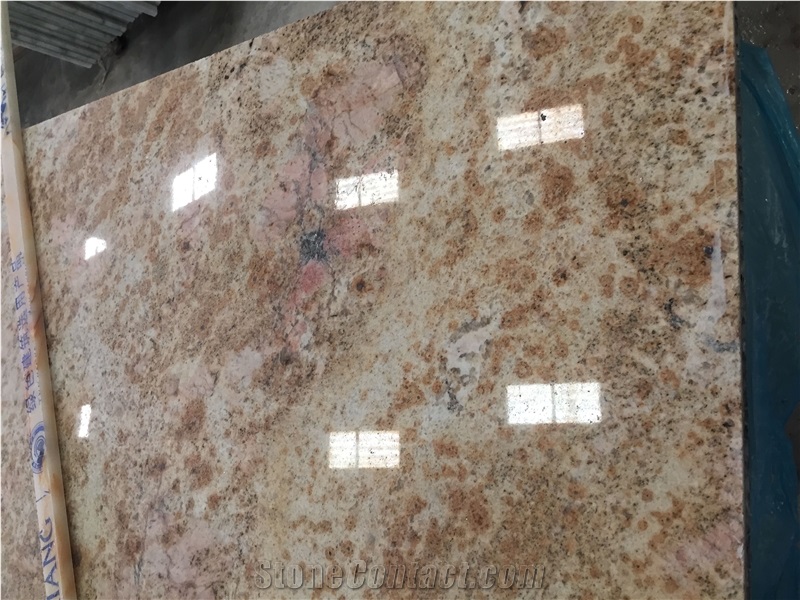 Indian Imperial Gold Granite,India Granite Slab Tile