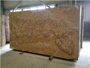 Indian Imperial Gold Granite,India Granite Slab Tile