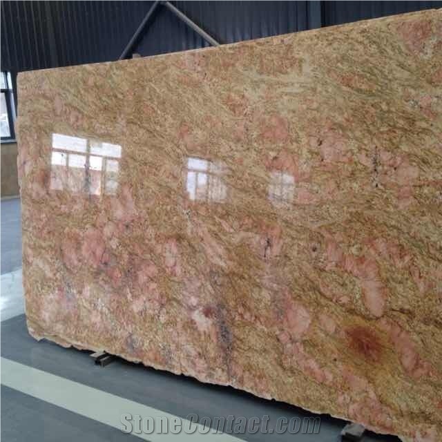 Indian Imperial Gold Granite,India Granite Slab Tile