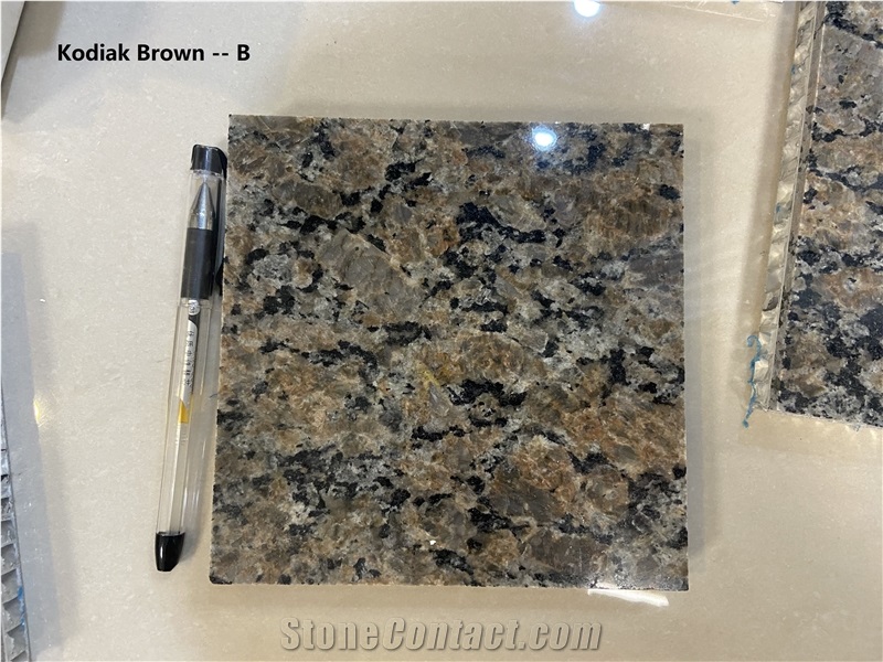 Kodika Brown Granite, American Brown Granite Slab Tile