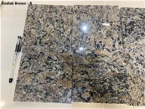 Kodika Brown Granite, American Brown Granite Slab Tile