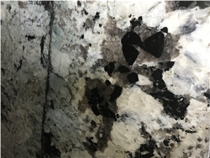 New Peacock Green Granite Polished Slabs