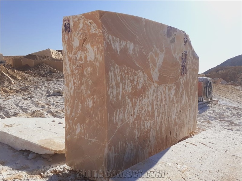 Orange Onyx Blocks