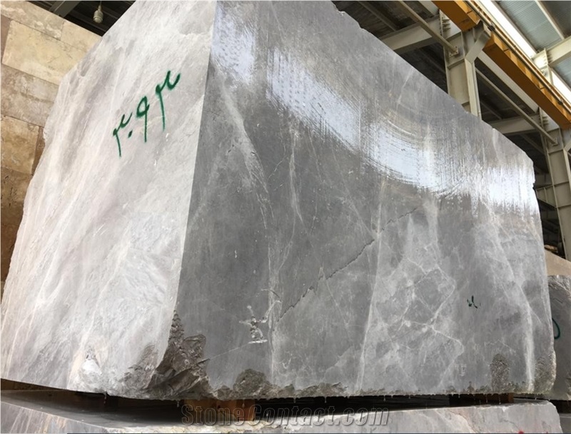 Silver Sky Marble Blocks