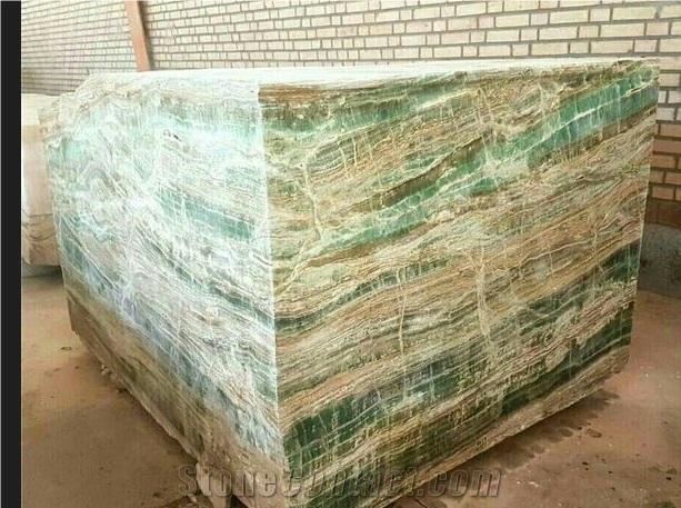 Verde Esmeralda Onyx Blocks