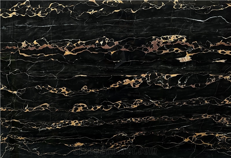Nero Portoro Marble Slabs