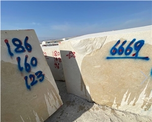 Persian Beige Limestone Blocks