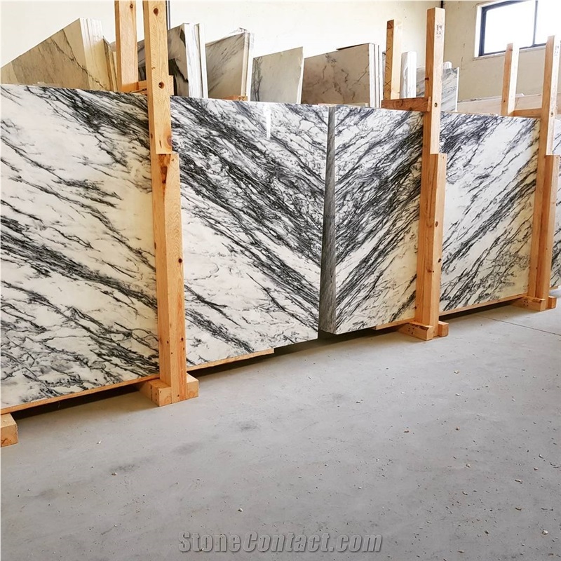Calacatta Nero Marble Slabs