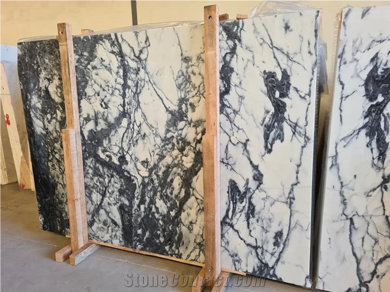 Calacatta Nero Marble Slabs