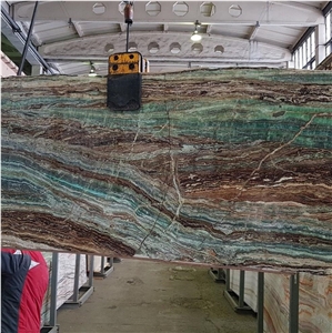 Smeralda Onyx, Onice Verde Smeraldo Slabs