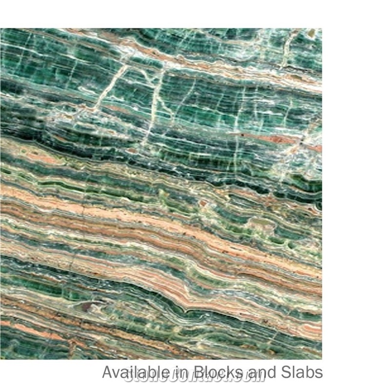 Smeralda Onyx, Onice Verde Smeraldo Slabs