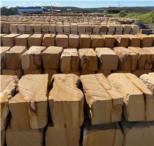 Texas Sandstone 2 Meter A Grade Bolstered Sandstone Blocks