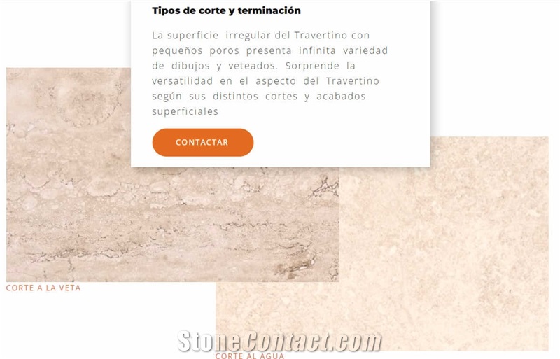 Travertino Du Rocas Slabs, Tiles