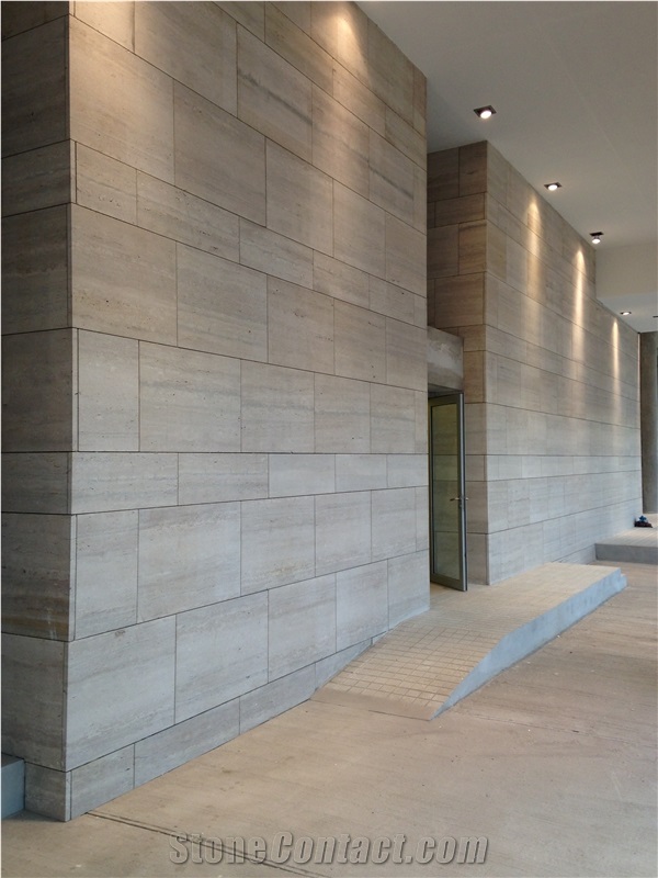 Travertino Du Rocas Slabs, Tiles