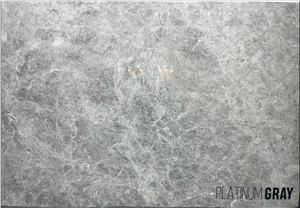 Platinum Gray Marble Slabs Polished Finish Platinum Gray Marble Slabs Polished Finish