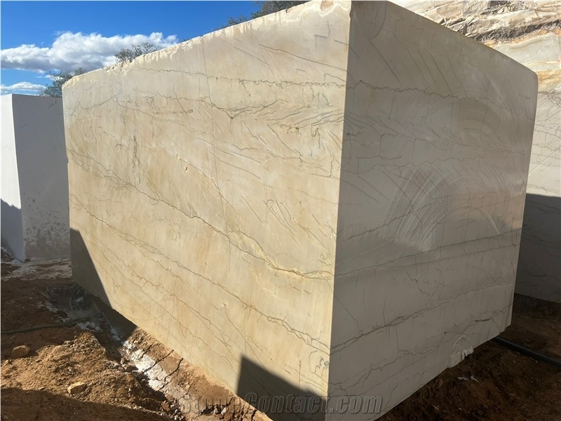 Diamante Bianco Quartzite Blocks