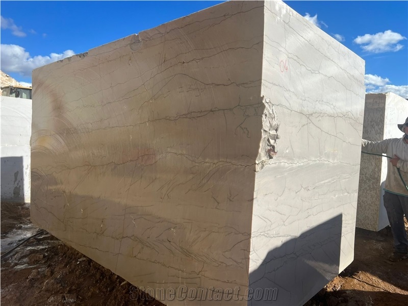 Diamante Bianco Quartzite Blocks
