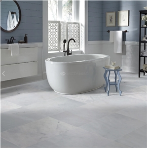 Ariel White Marble Tiles