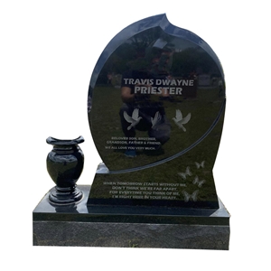 Whosesale Cheaper Black Granite Monument