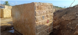 Imperial Gold Granite Blocks