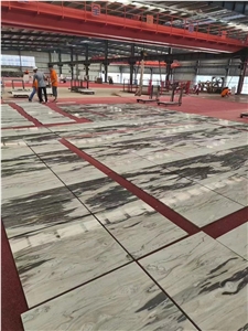 China White Onicciato Marble Slab&Tiles For Project