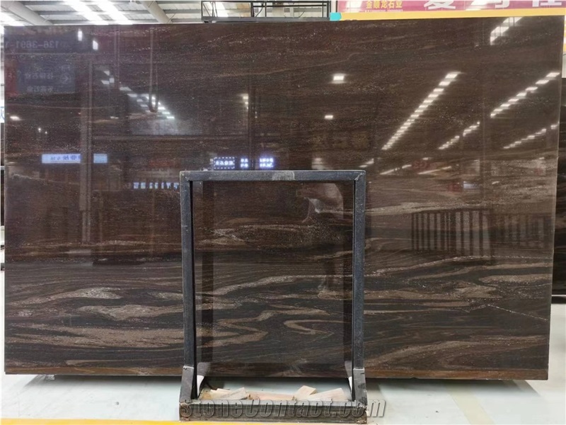 Elegant Btown Quartzite Slab&Tiles For Hotel Project