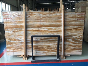 Golden Sun Marble Slab&Tiles For Floor&Wall