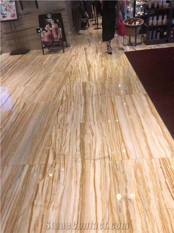 Golden Sun Marble Slab&Tiles For Floor&Wall