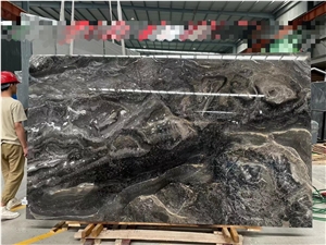 Iride Nero Marble Slab&Tiles For Floor