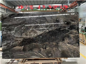 Iride Nero Marble Slab&Tiles For Floor