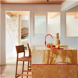 Siena Giallo Marble Slab&Tiles For Hotel Project