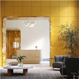 Siena Giallo Marble Slab&Tiles For Hotel Project