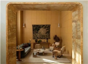 Siena Giallo Marble Slab&Tiles For Hotel Project