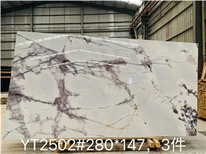 Vino Viola Calacatta Marble Slab&Tiles For Project