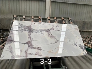 Vino Viola Calacatta Marble Slab&Tiles For Project