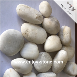 Mixed Size Pebble Stone For Walkway And Roads