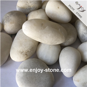 Mixed Size Pebble Stone For Walkway And Roads